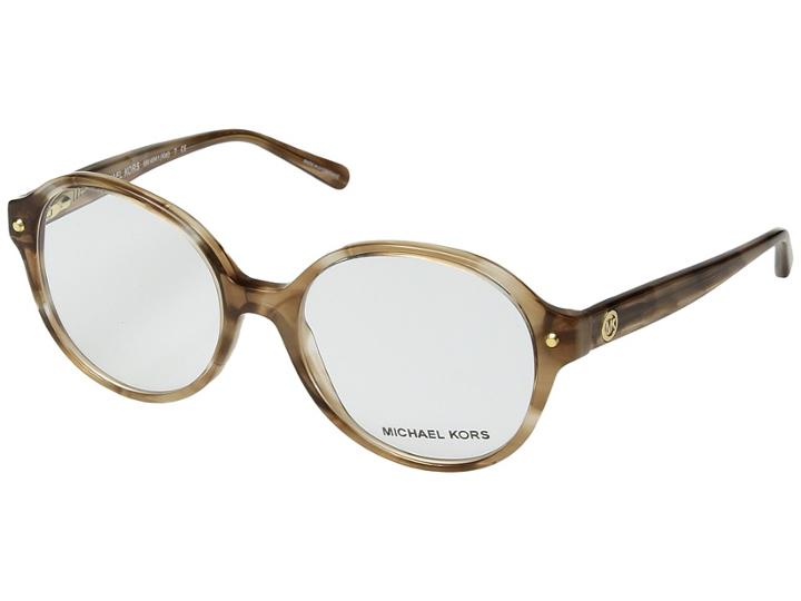 Michael Kors 0mk4041 (brown Floral) Fashion Sunglasses
