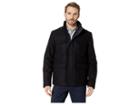 Calvin Klein Four-pocket Wool Jacket With Contrast Rib Tipping Inside Collar (black) Men's Coat