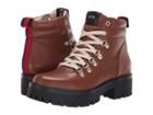 Steve Madden Buzzer Hiker Boot (cognac Leather) Women's Boots