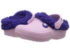 Crocs Kids Classic Blitzen Iii Clog (toddler/little Kid) (ballerina Pink/ultraviolet) Kids Shoes