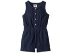 Levi's(r) Kids Woven Romper (little Kids) (midnight Cove) Girl's Jumpsuit & Rompers One Piece