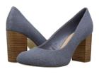 Bella-vita Nara Ii (blue Canvas) High Heels