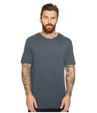 Ag Adriano Goldschmied Bryce Crew Short Sleeve Tee (blue Slate) Men's T Shirt