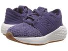 New Balance Kids Kvcrzv2i Nubuck (infant/toddler) (wild Indigo/deep Cosmic Sky) Girls Shoes