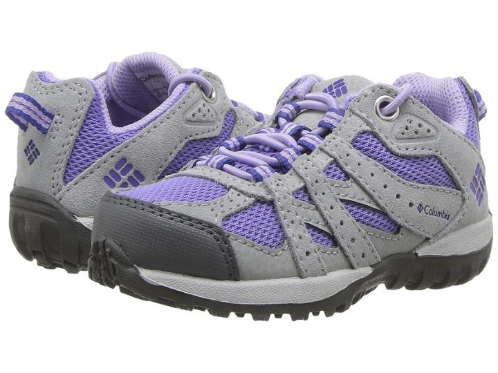 Columbia Kids Redmond (toddler/little Kid) (purple Aster/clematis Blue) Girls Shoes