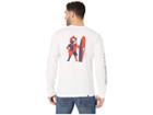 Reyn Spooner Sun Man Long Sleeve T-shirt (white) Men's T Shirt