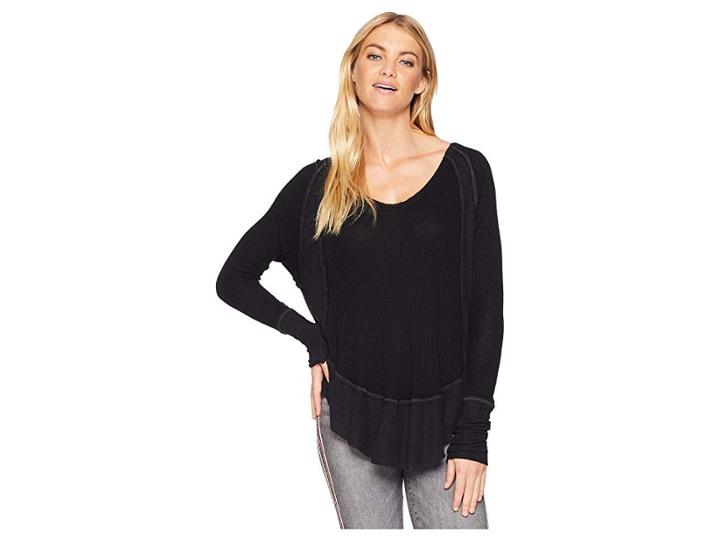 Free People Catalina Thermal (black) Women's Clothing