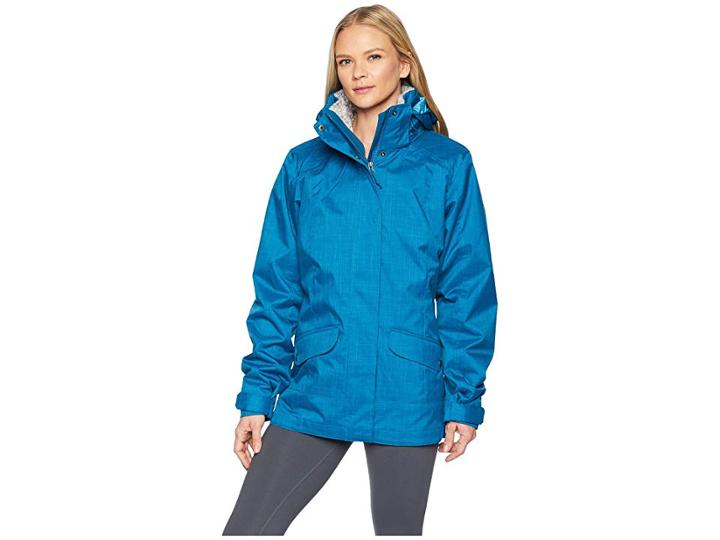 Columbia Sleet To Street Interchange Jacket (lagoon) Women's Coat