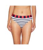 Tommy Bahama Channel Surf Banded Hipster (mare Navy) Women's Swimwear