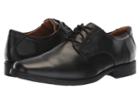 Clarks Tildenplain Ii (black Waterproof Leather) Men's Shoes