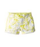 The North Face Kids Amphibious Shorts (little Kids/big Kids) (stinger Yellow Fern Print) Girl's Shorts