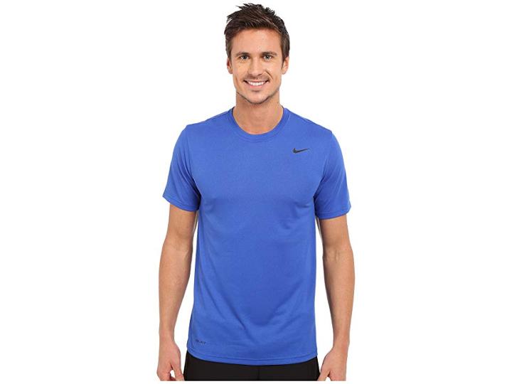 Nike Legend 2.0 Short Sleeve Tee (game Royal/black/black) Men's T Shirt