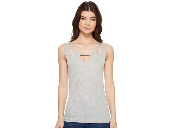 Lna Plymouth Tank Top (heather Grey) Women's Sleeveless