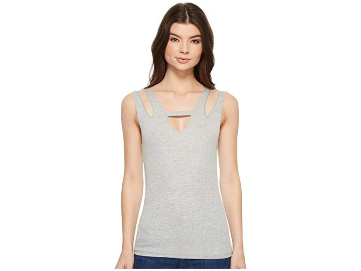 Lna Plymouth Tank Top (heather Grey) Women's Sleeveless