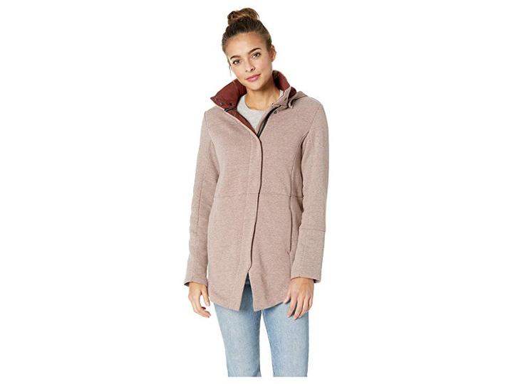 Hurley Winchester Fleece Full Zip (pueblo Brown Heather) Women's Clothing