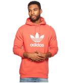 Adidas Originals Trefoil Hoodie (trace Scarlet) Men's Sweatshirt