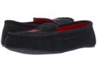 Polo Ralph Lauren Kids Desmond Moc (little Kid/big Kid) (navy Suede/red Pony) Boy's Shoes