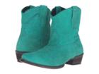 Roper Shania (turquoise Suede) Cowboy Boots