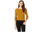 Rvca Terminal Cropped Thermal Top (beeswax) Women's T Shirt