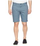 Scotch & Soda Chino Shorts In Stretch Twill Quality (moody Sky) Men's Shorts