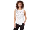 Calvin Klein Layered Floral Top (opal Multi) Women's Clothing