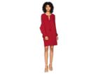 Jack By Bb Dakota No Limit Crepe Dress With Back Ruffle (currant Red) Women's Dress