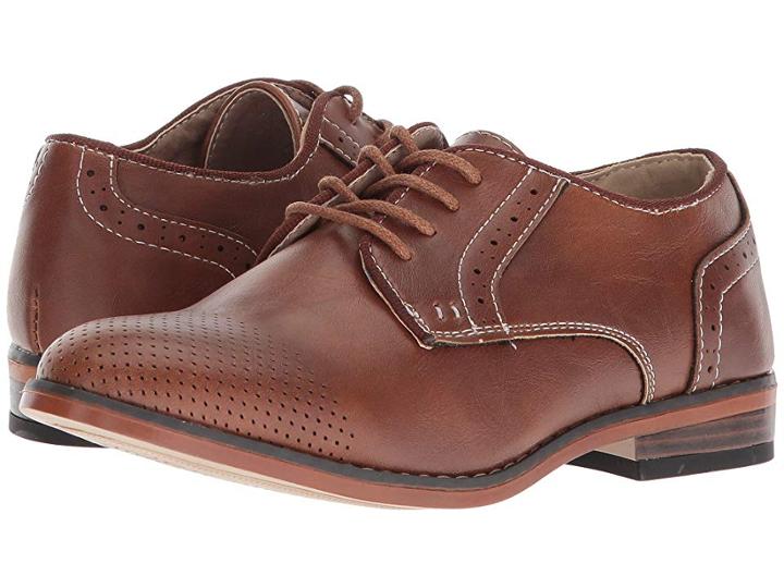 Steve Madden Kids Bedge (little Kid) (cognac) Boy's Shoes