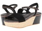 Cole Haan Arden Wedge (black Nubuck) Women's Sandals