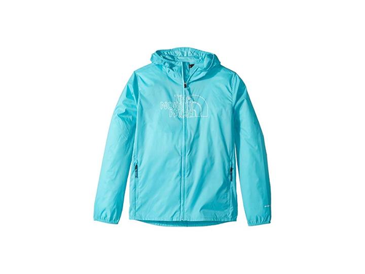The North Face Kids Flurry Wind Hoodie (little Kids/big Kids) (blue Curacao) Girl's Sweatshirt