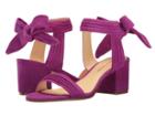 Ivanka Trump Edline (dark Pink Suede/fh Kid Suede) Women's 1-2 Inch Heel Shoes