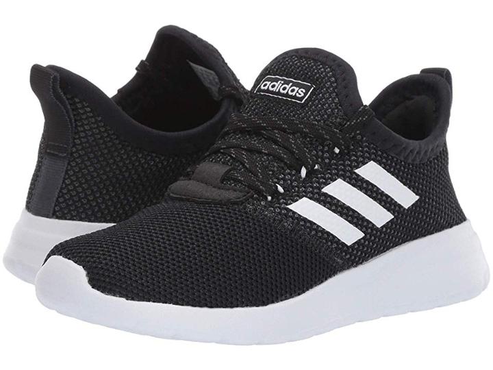 Adidas Kids Lite Racer Reborn (little Kid/big Kid) (core Black/footwear White/grey Six) Kid's Shoes