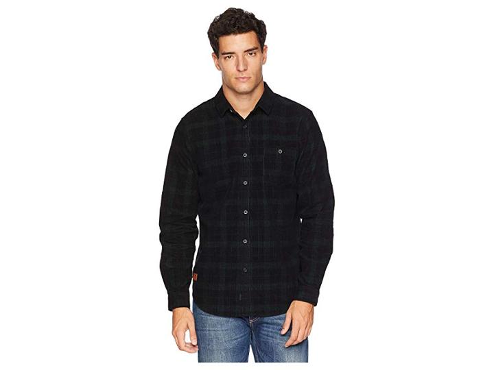 Globe Globe X Drizabone Long Sleeve Shirt (dusty Olive) Men's Clothing