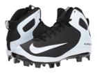 Nike Alpha Huarache Pro Mid Mcs (black/white/white) Men's Cleated Shoes