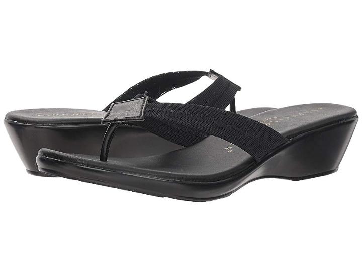 Athena Alexander Ying (black Stretch) Women's Sandals