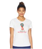 Adidas World Cup Emblem Tee (white) Women's T Shirt