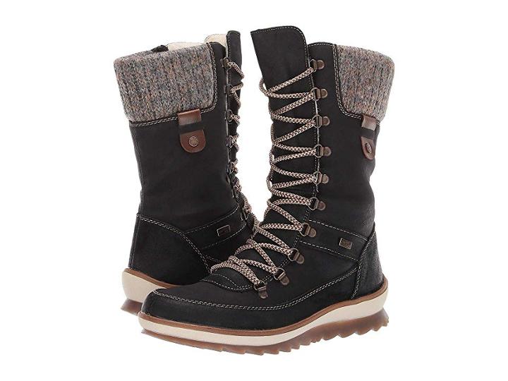 Rieker R4371 Gillian 71 (schwarz/nero/mogano/graphite) Women's Shoes