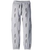 Chaser Kids Cotton Jersey Lightning Lounge Pants (big Kids) (heather Gray) Boy's Casual Pants