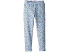Polo Ralph Lauren Kids Floral Jersey Leggings (toddler) (white/blue Multi) Girl's Casual Pants