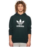 Adidas Originals Trefoil Hoodie (green Night 2) Men's Sweatshirt