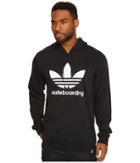 Adidas Skateboarding Clima 3.0 Hoodie (black/white 2) Men's Sweatshirt
