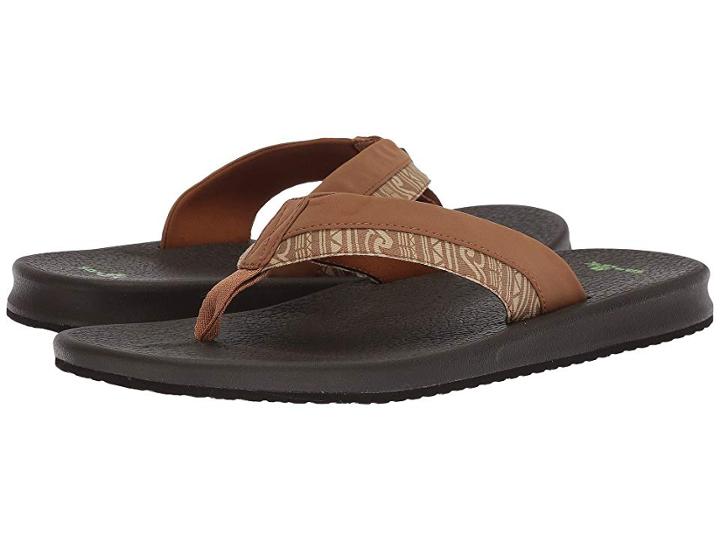 Sanuk Brumeister Funk (tobacco Wave) Men's Sandals