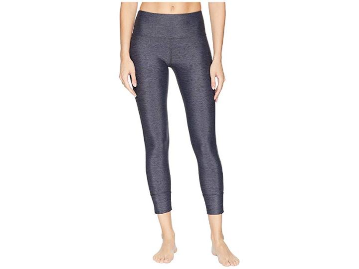 Lorna Jane Epic Core Ankle Biter Tights (deep Grey/black) Women's Casual Pants