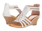 Patrizia Sagebrush (white) Women's Wedge Shoes