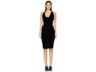 Vivienne Westwood Virginia Velvet Cowl Neck Dress (black) Women's Dress