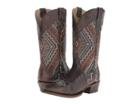 Roper Southwest Snip (brown) Cowboy Boots