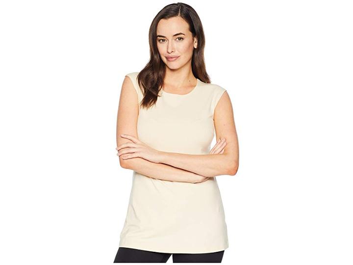 Nic+zoe Perfect Layer Top (creme Brulee) Women's Clothing