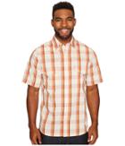 Woolrich Desert View Shirt (wool Cream) Men's Short Sleeve Button Up
