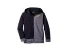 Under Armour Kids Sc30 Mvp Full Zip Hoodie (big Kids) (black/graphite) Boy's Sweatshirt