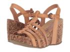 Blowfish Humble-c (nude Die Cut/hypno Snake Pu) Women's Wedge Shoes