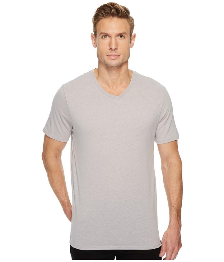 Threads 4 Thought Baseline Tri-blend V-neck Tee (ashes Of Roses) Men's T Shirt